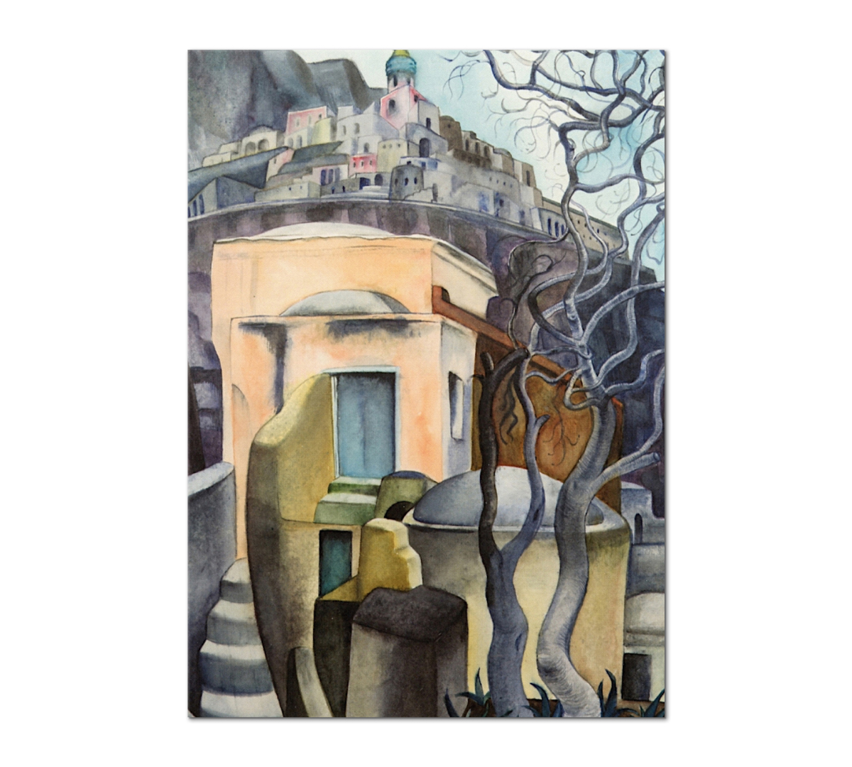 

Картина на холсте Poly Print Art Дом Фернандо в мертвом городе А. Рее 50х40 см.