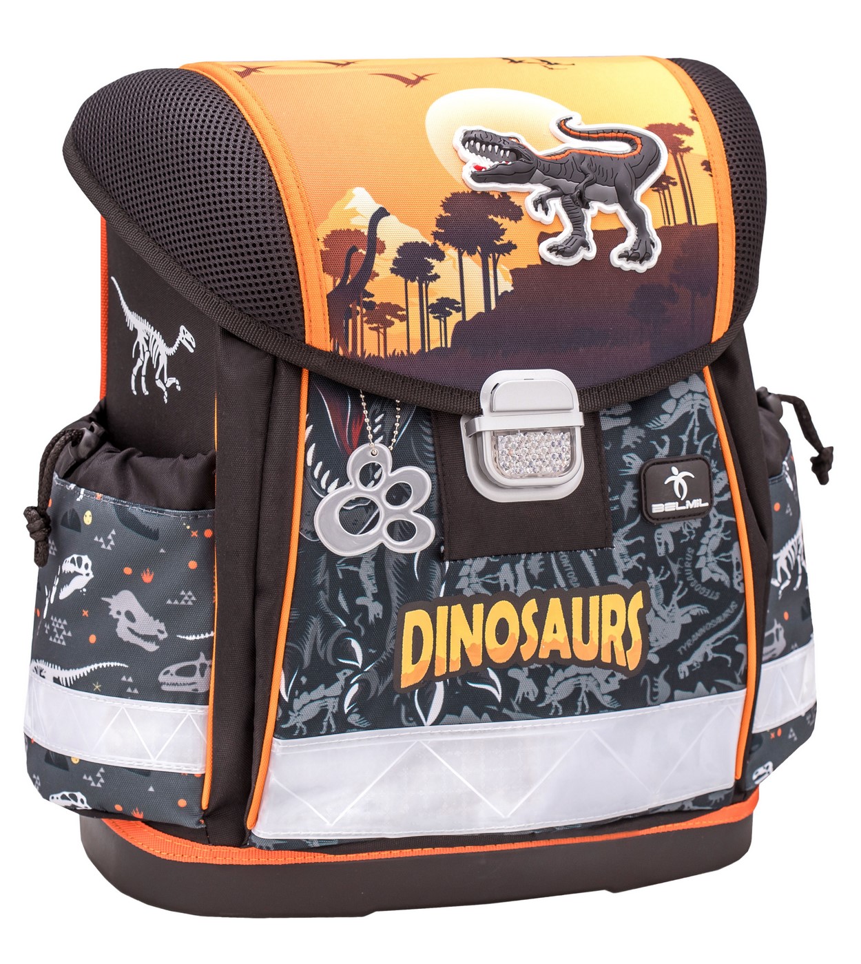 

Ранец Belmil Classy Dino, Динозавр, коричневый