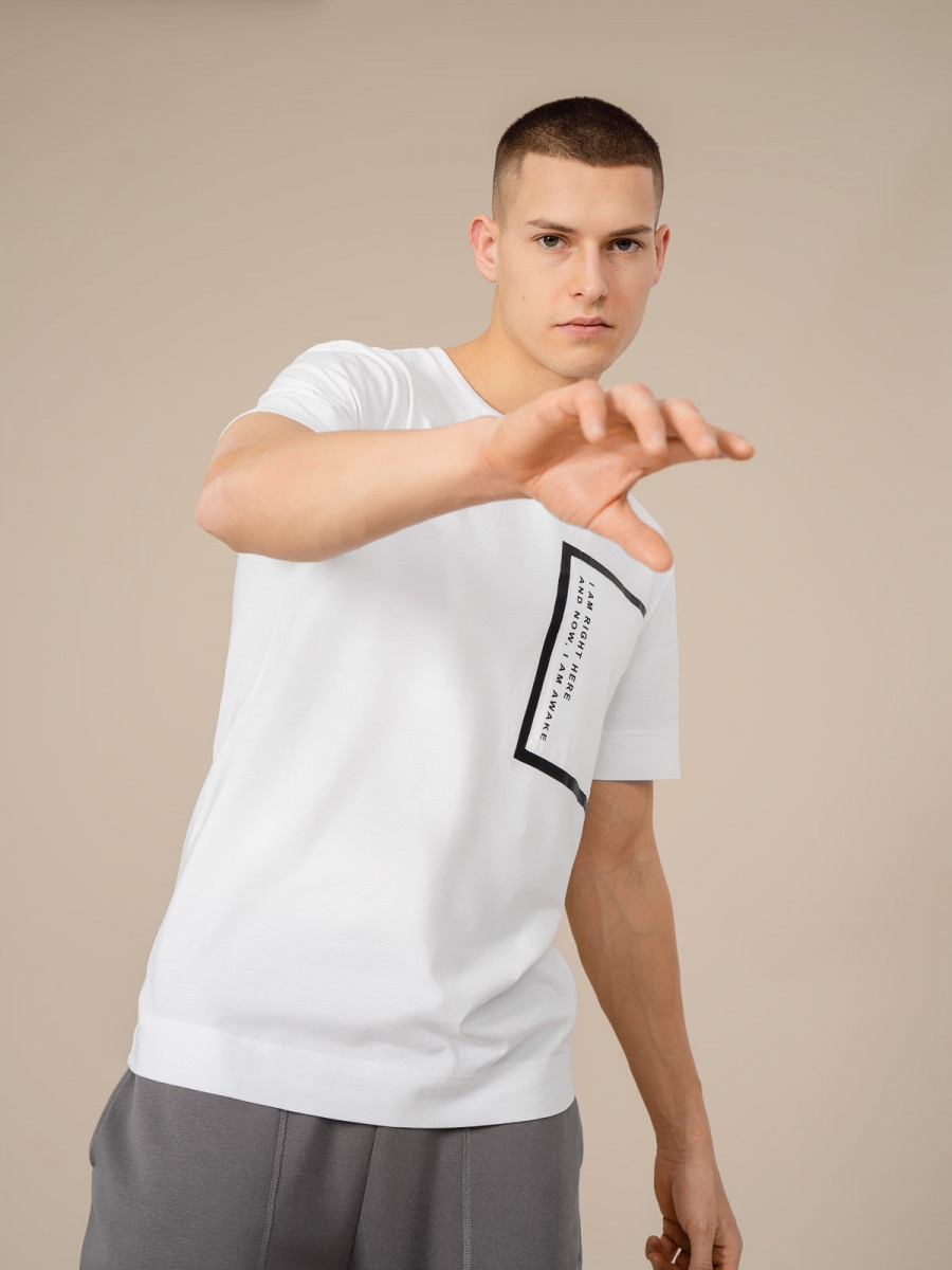 

Футболка мужская Outhorn HOL22-TSM604 белая 2XL, HOL22-TSM604