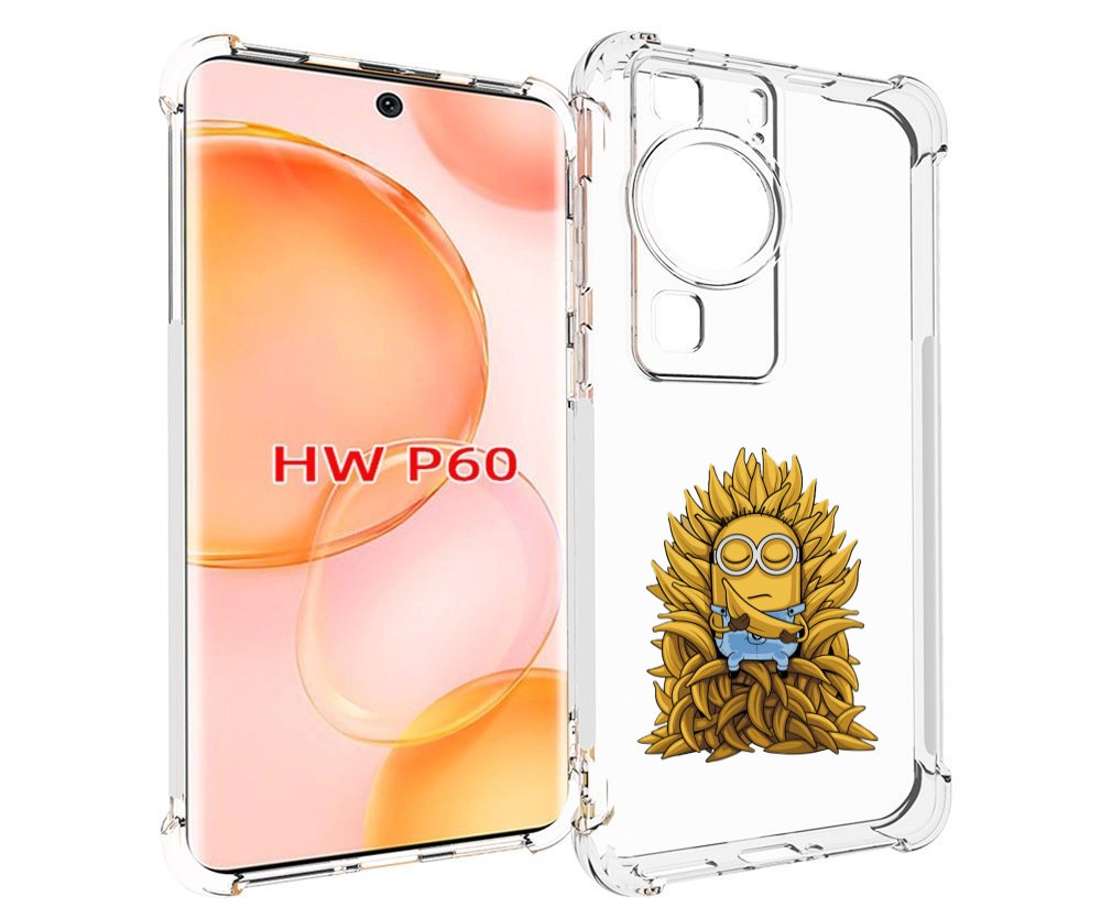 

Чехол MyPads Миньон с бананами для Huawei P60, Tocco