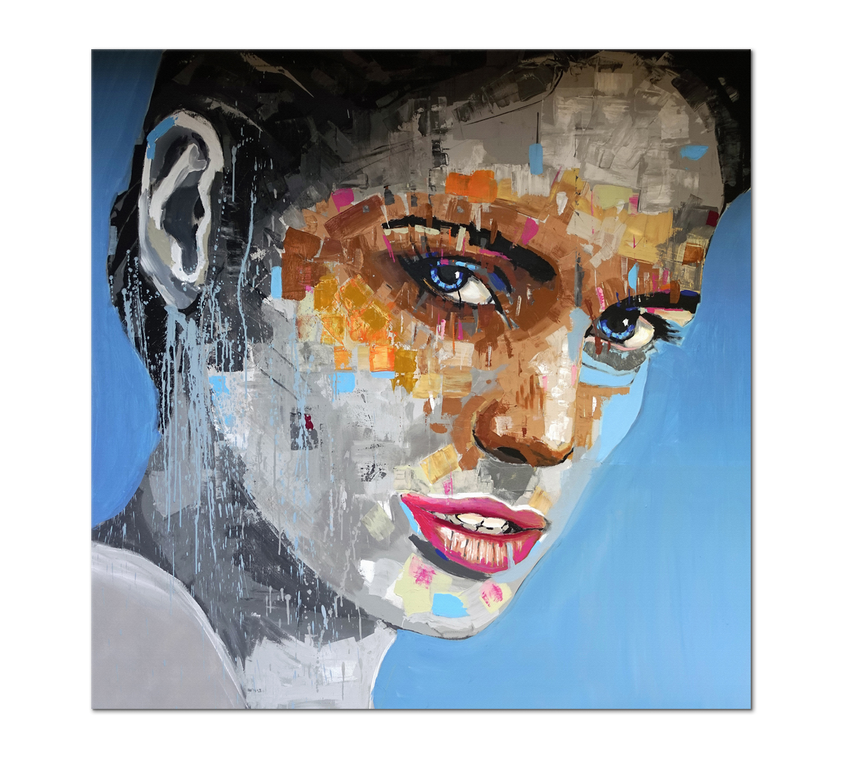 

Картина на холсте Poly Print Art Репродукция картины 1 автор Войцех Бабски 70х70 см.