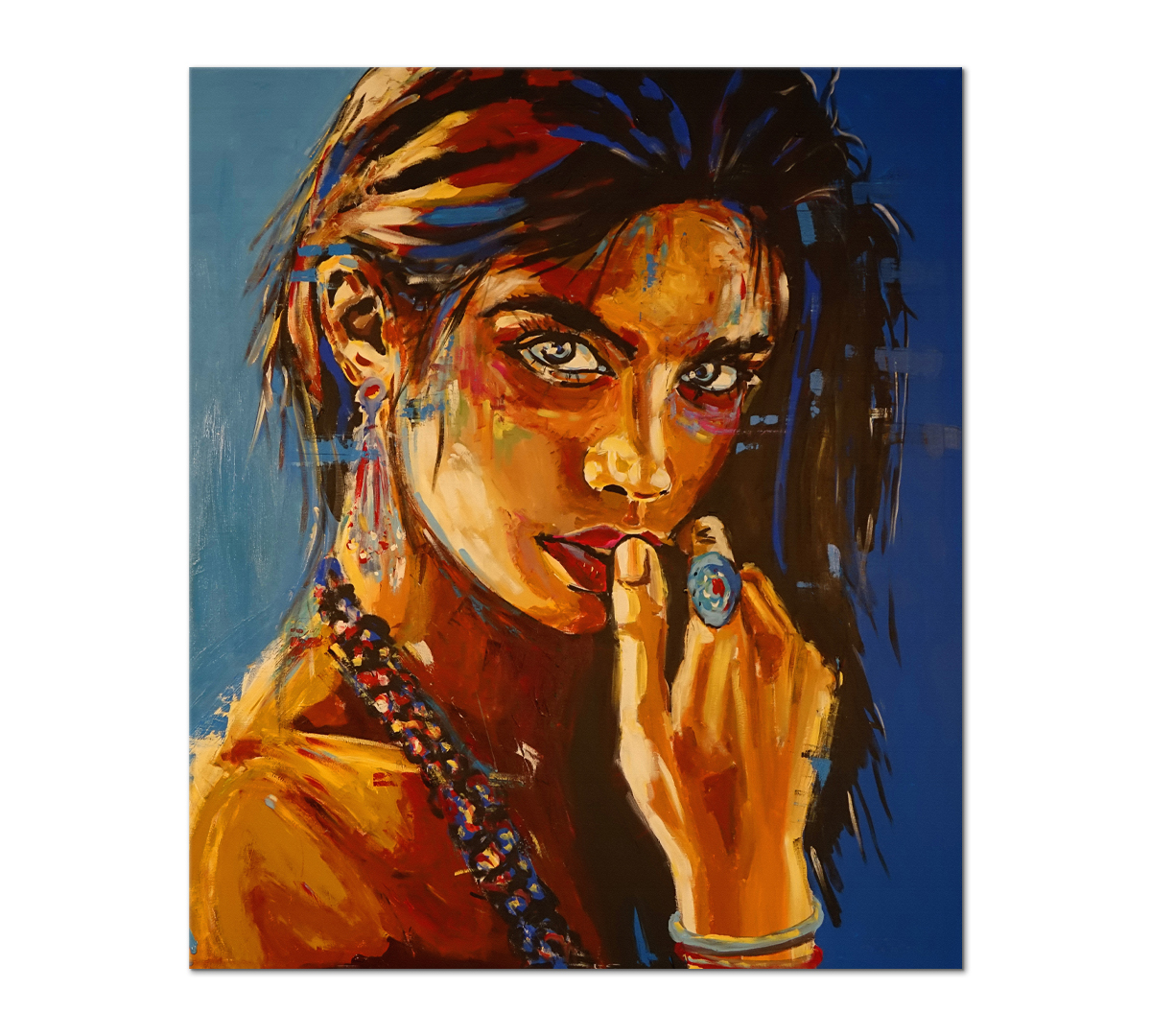 

Картина на холсте Poly Print Art Репродукция картины 3 автор Войцех Бабски 70х60 см.