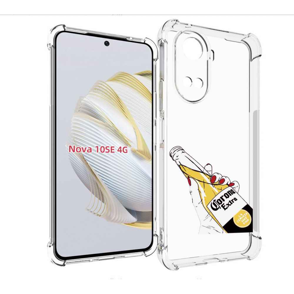

Чехол MyPads корона екстра для Huawei Nova 10 SE, Прозрачный, Tocco