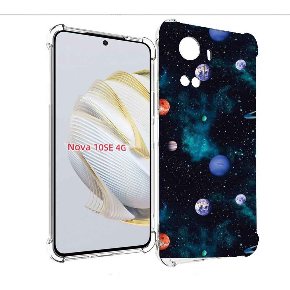 

Чехол MyPads космическое-пространство для Huawei Nova 10 SE, Прозрачный, Tocco