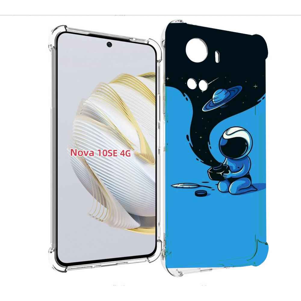 

Чехол MyPads космос из черной краски для Huawei Nova 10 SE, Прозрачный, Tocco