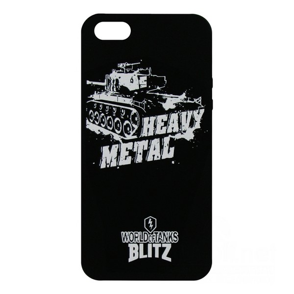 фото Чехол-накладка krutoff на iphone 5/5s/se blitz heavy metal 3