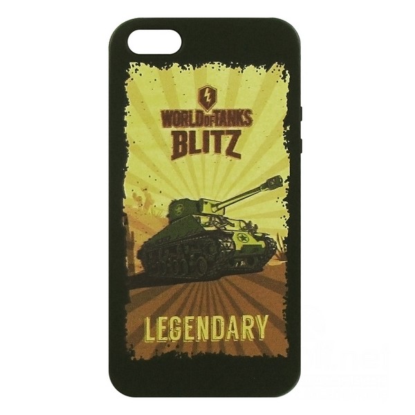 

Чехол-накладка Krutoff на Iphone 5/5S/SE BLITZ LEGENDARY 1, Разноцветный