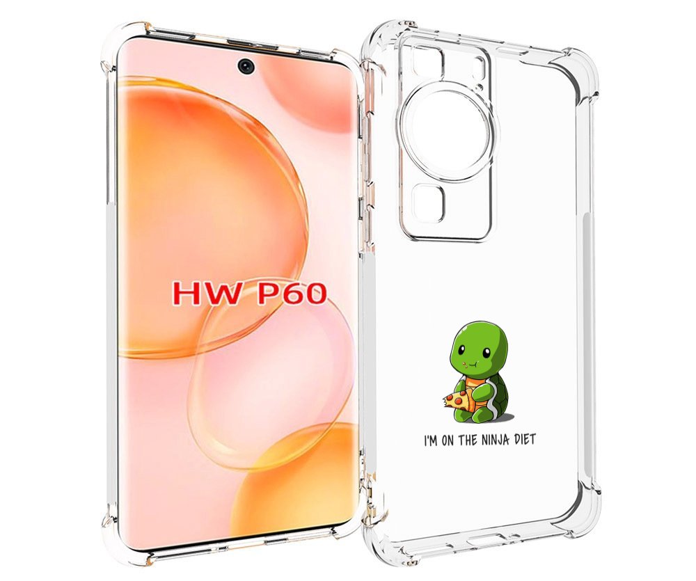 Чехол MyPads Ниндзя-диета для Huawei P60