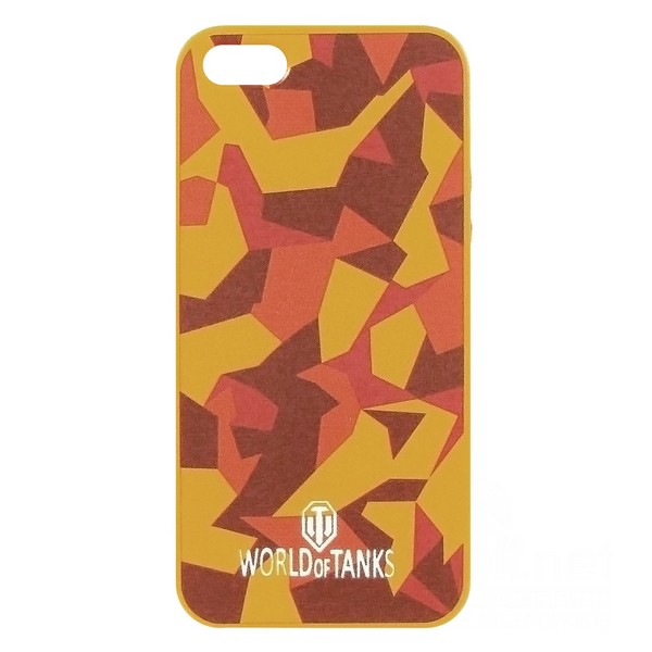 фото Чехол-накладка krutoff на iphone 5/5s/se polygonal military colour