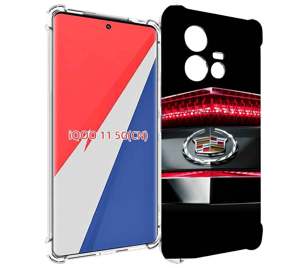

Чехол MyPads cadillac-кадилак-1 мусжкой для Vivo iQOO 11, Прозрачный, Tocco