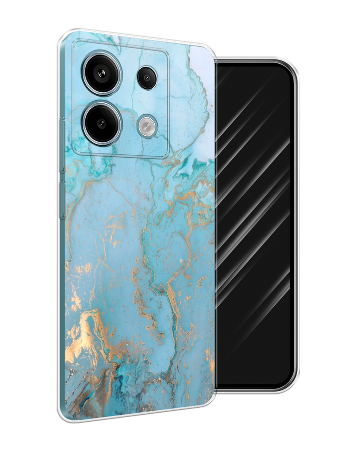 

Чехол Awog на Xiaomi Redmi Note 13 Pro 5G "Голубой мрамор рисунок", 320150-1