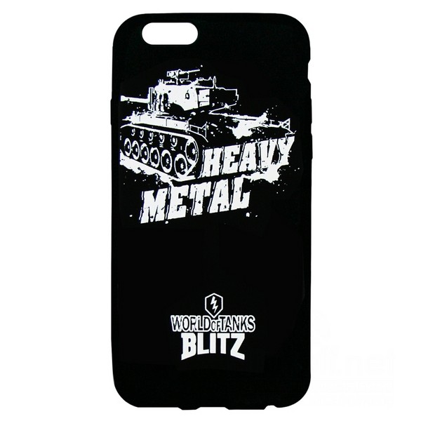 фото Чехол-накладка krutoff на iphone 6/6s blitz heavy metal 3