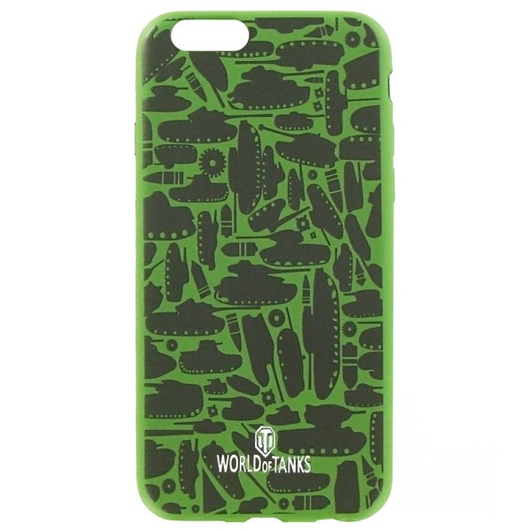 фото Чехол-накладка krutoff на iphone 6/6s technics military green