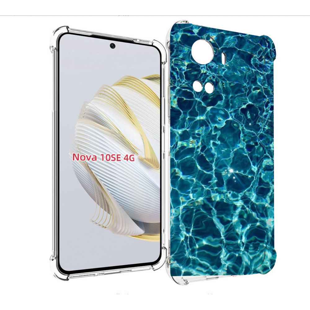

Чехол MyPads красивая голубая вода для Huawei Nova 10 SE, Прозрачный, Tocco