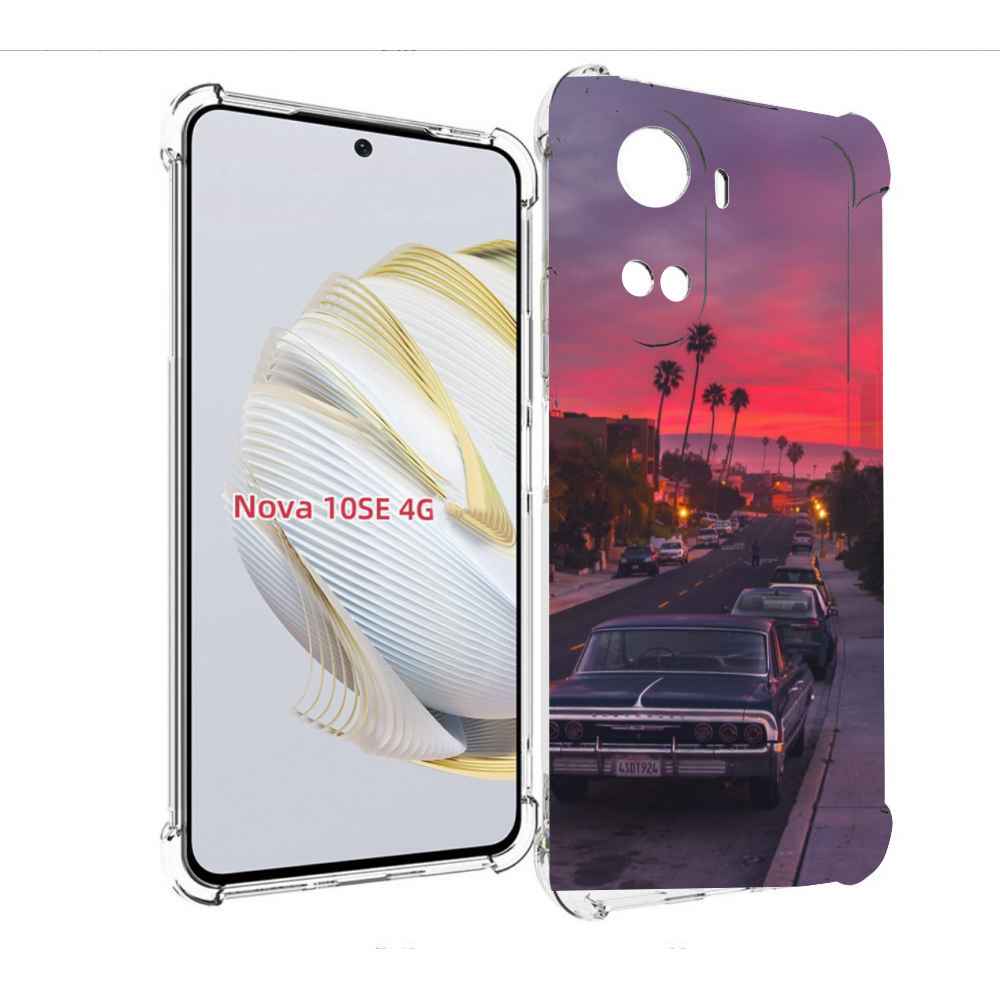 

Чехол MyPads красивая дорога америки для Huawei Nova 10 SE, Прозрачный, Tocco