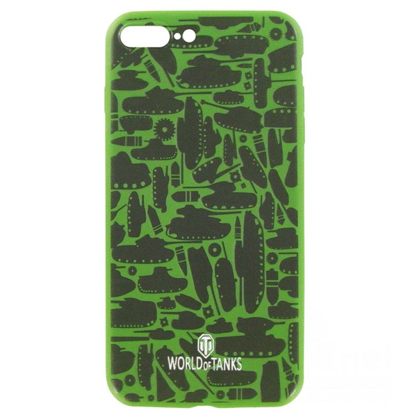 фото Чехол-накладка krutoff на iphone 7/8 plus technics military green