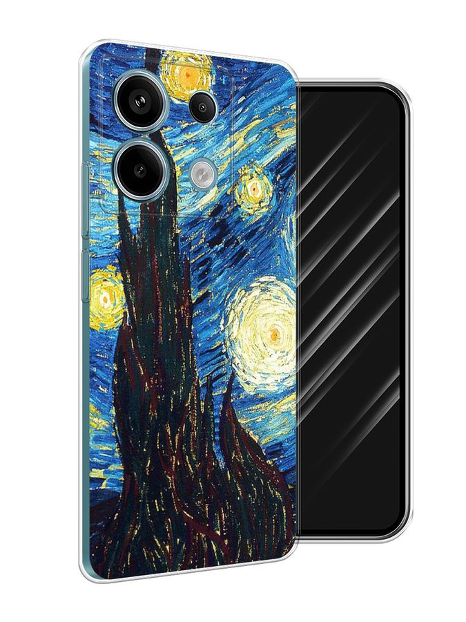 

Чехол Awog на Xiaomi Redmi Note 13 Pro 5G "Ван Гог Звездная ночь", Желтый, 320150-1