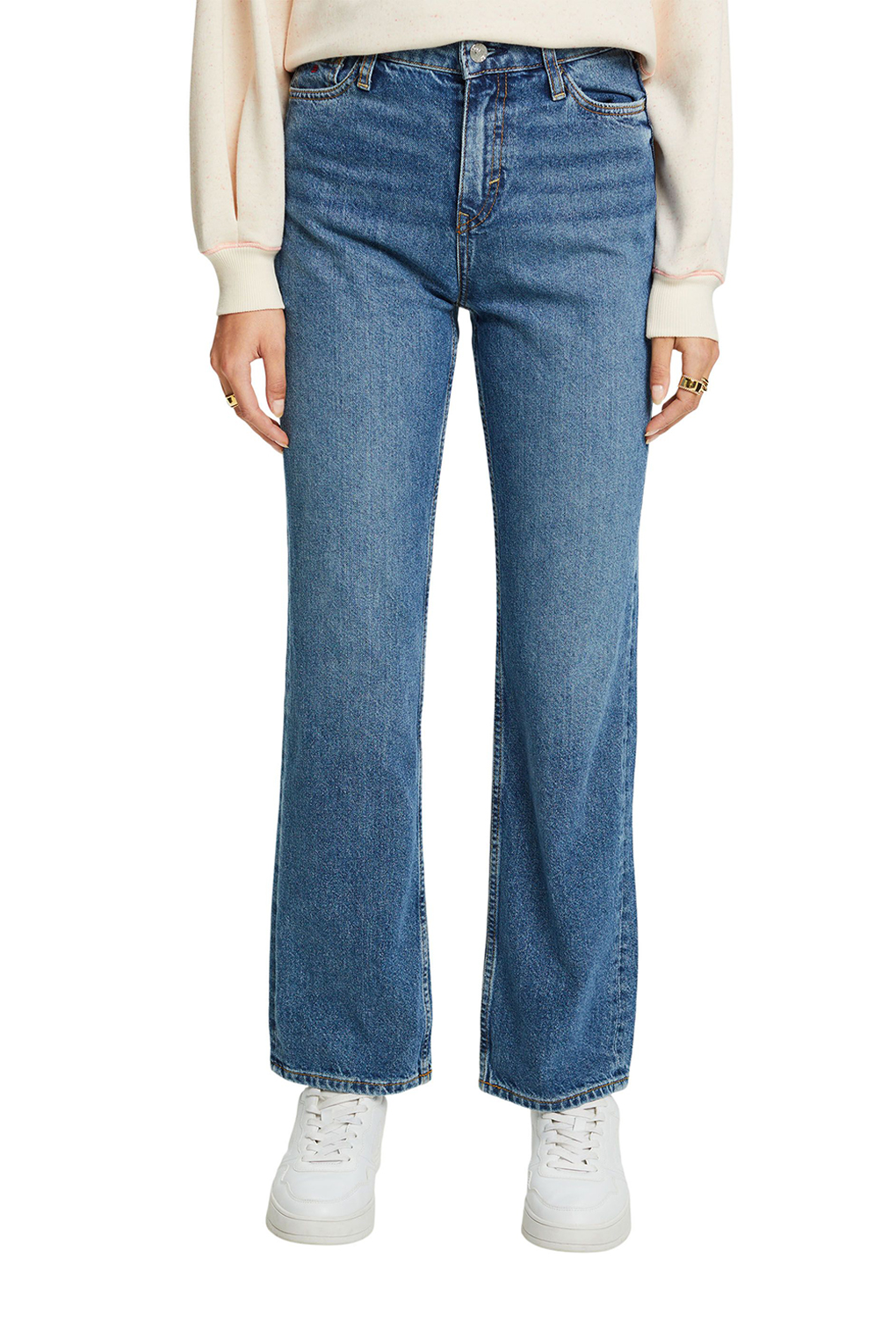 

Джинсы женские Esprit Casual 083EE1B374 синие 30, Синий, 083EE1B374