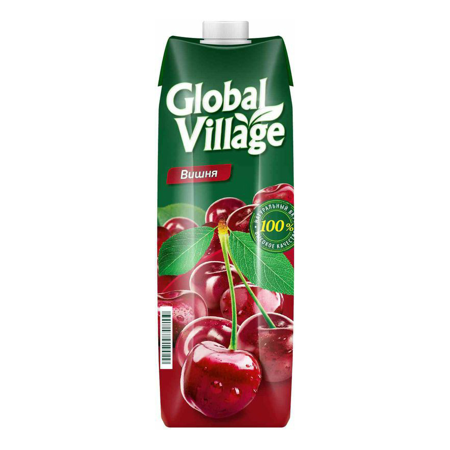 Нектар Global Village вишневый осветленный 0,95 л