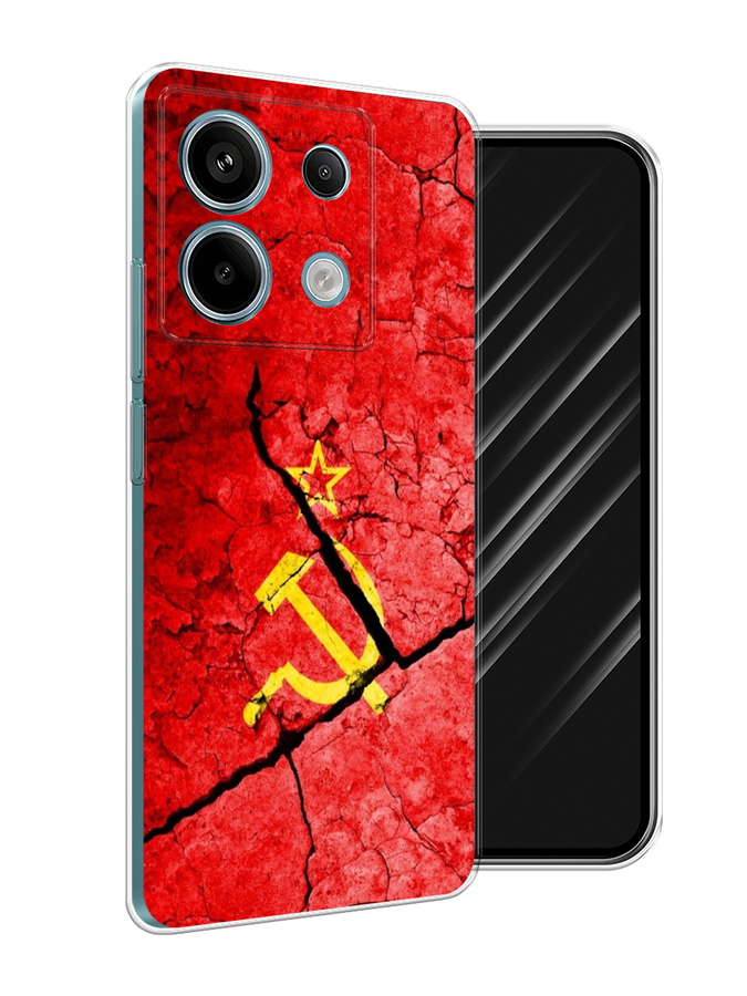 

Чехол Awog на Xiaomi Redmi Note 13 Pro 5G "СССР", Красный;черный;желтый, 320150-1