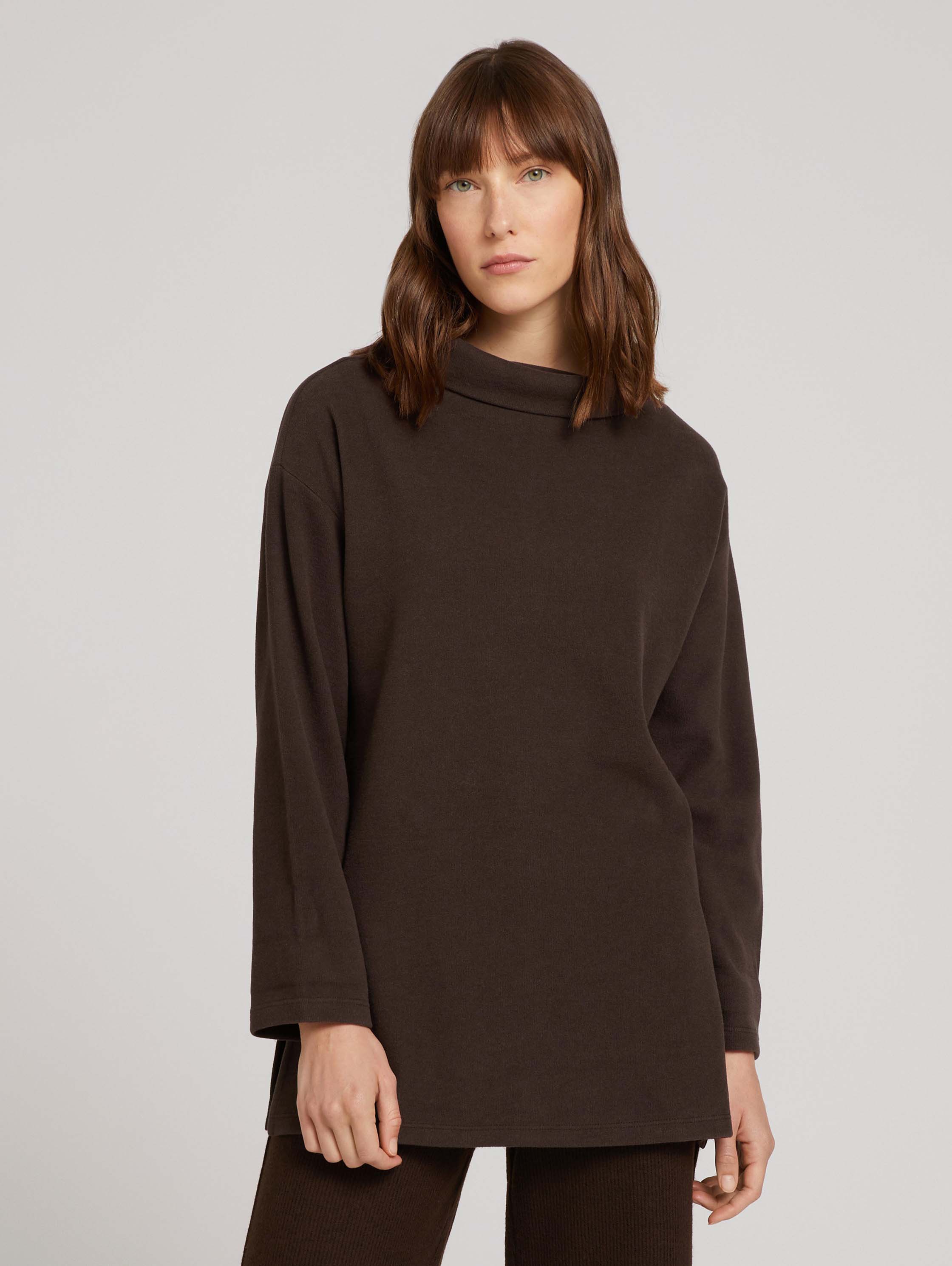 

Толстовка женская TOM TAILOR 1028815 коричневая XS, 1028815