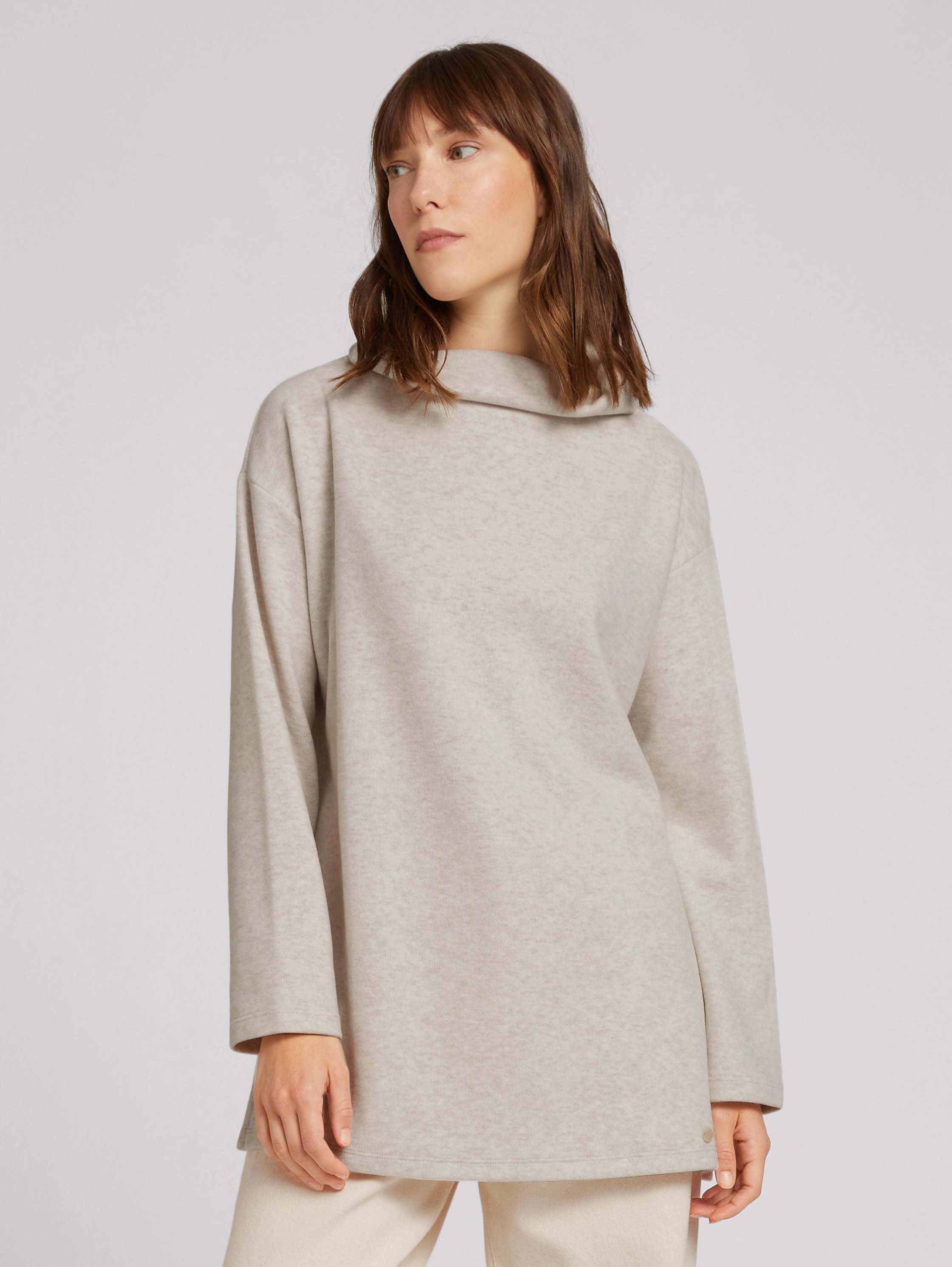 

Свитшот женский TOM TAILOR 1028815 белый XL, 1028815