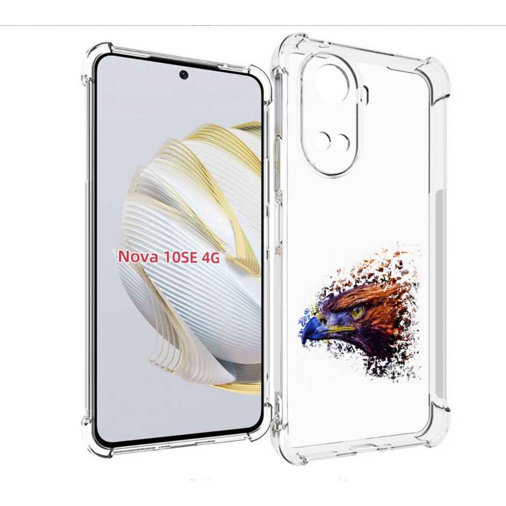 

Чехол MyPads красочный орел для Huawei Nova 10 SE, Прозрачный, Tocco
