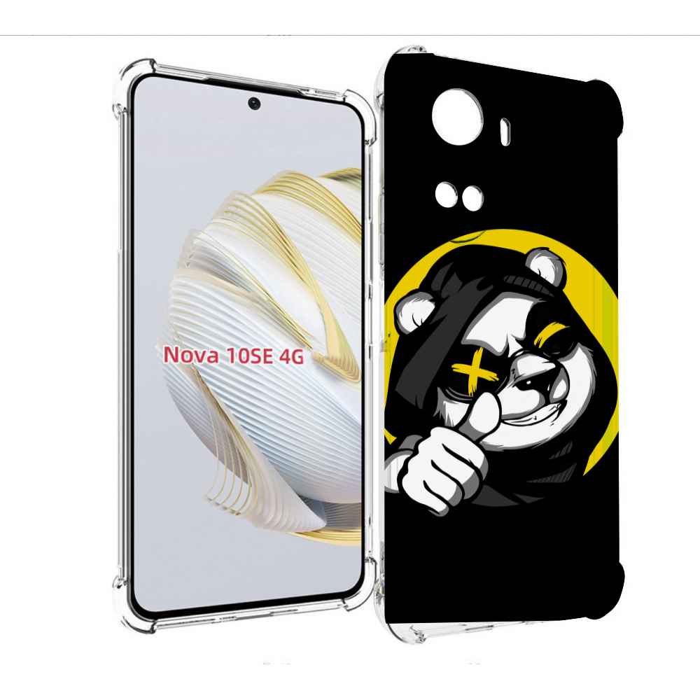 

Чехол MyPads крутая пандочка ок для Huawei Nova 10 SE, Прозрачный, Tocco