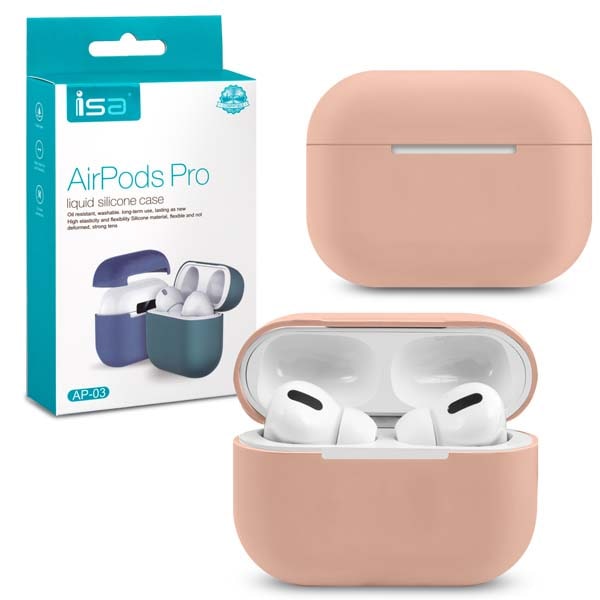 фото Чехол isa airpods pro silicon case ap-03 pink sand