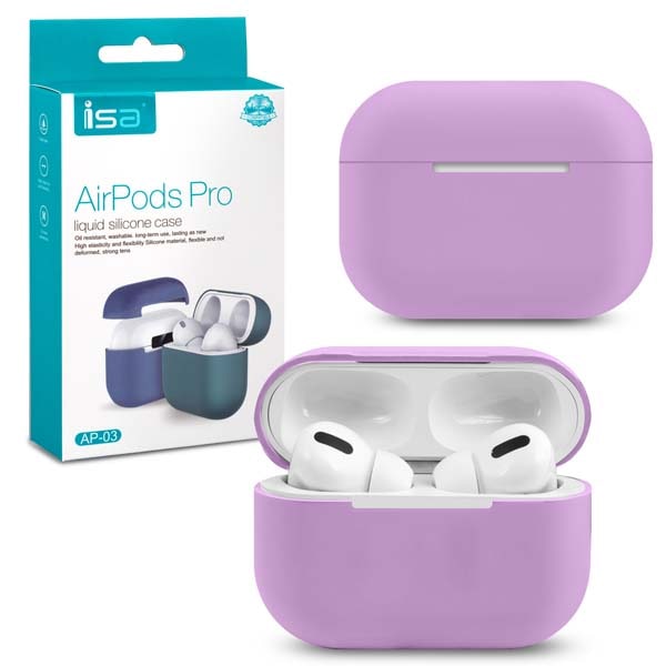Чехол  ISA Airpods Pro Silicon Case ISA Violet