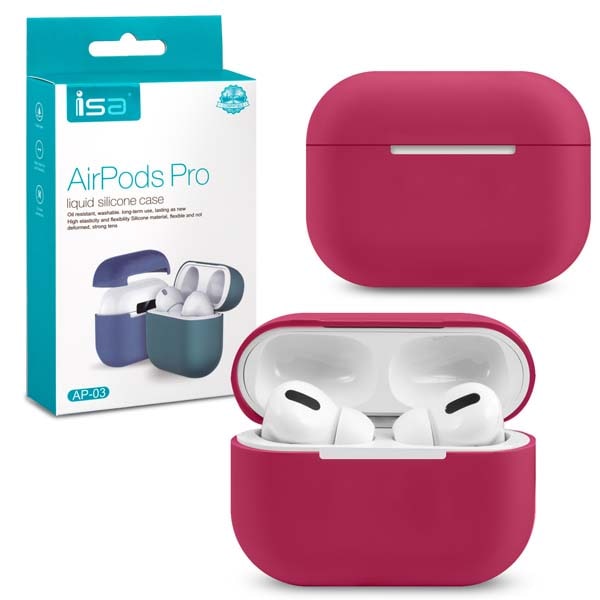 фото Чехол isa airpods pro silicon case ap-03 brown