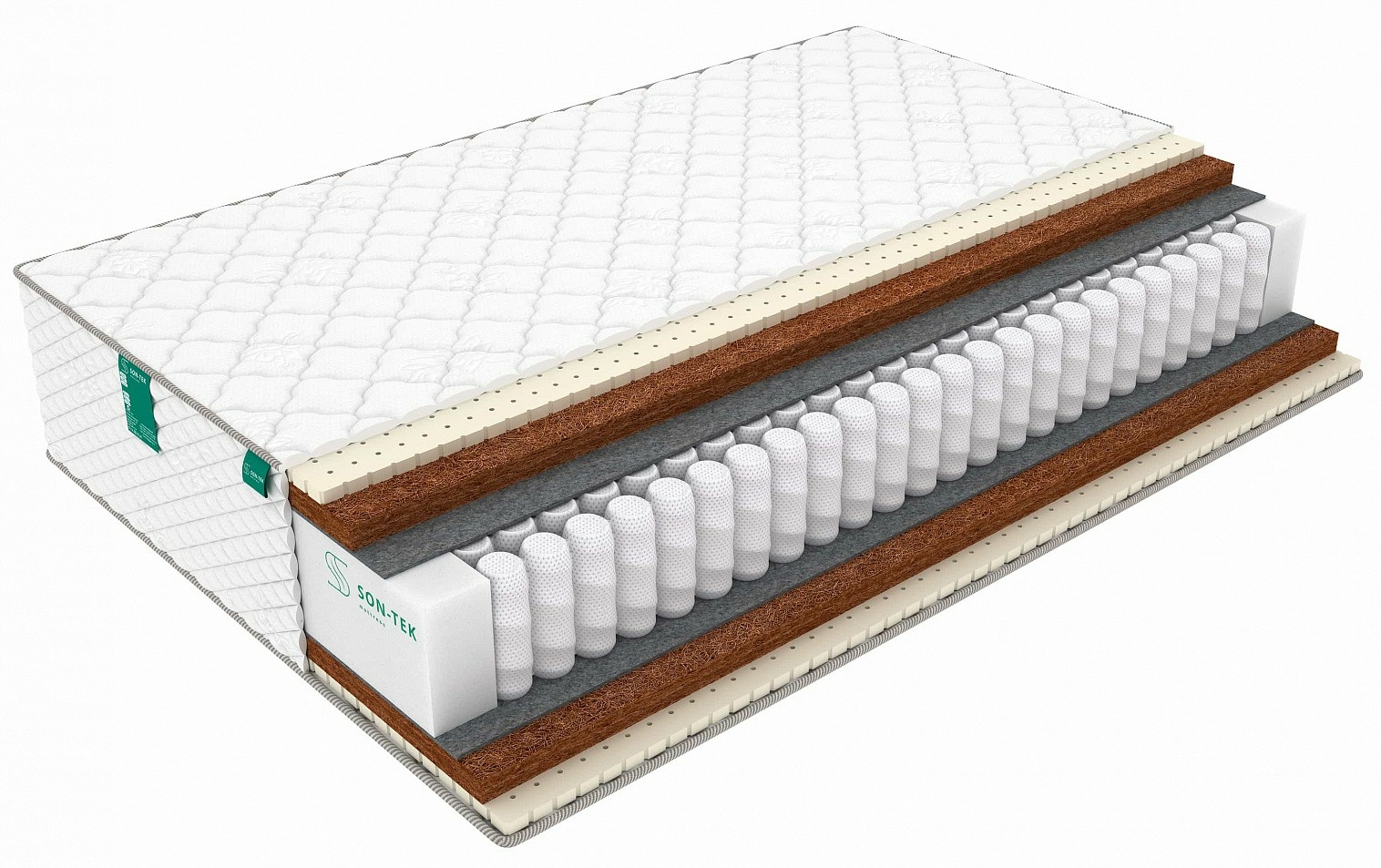 

Матрас Sleeptek Premier BIG Soft Cocos Double 150x220, Premier BIG Soft Cocos Double
