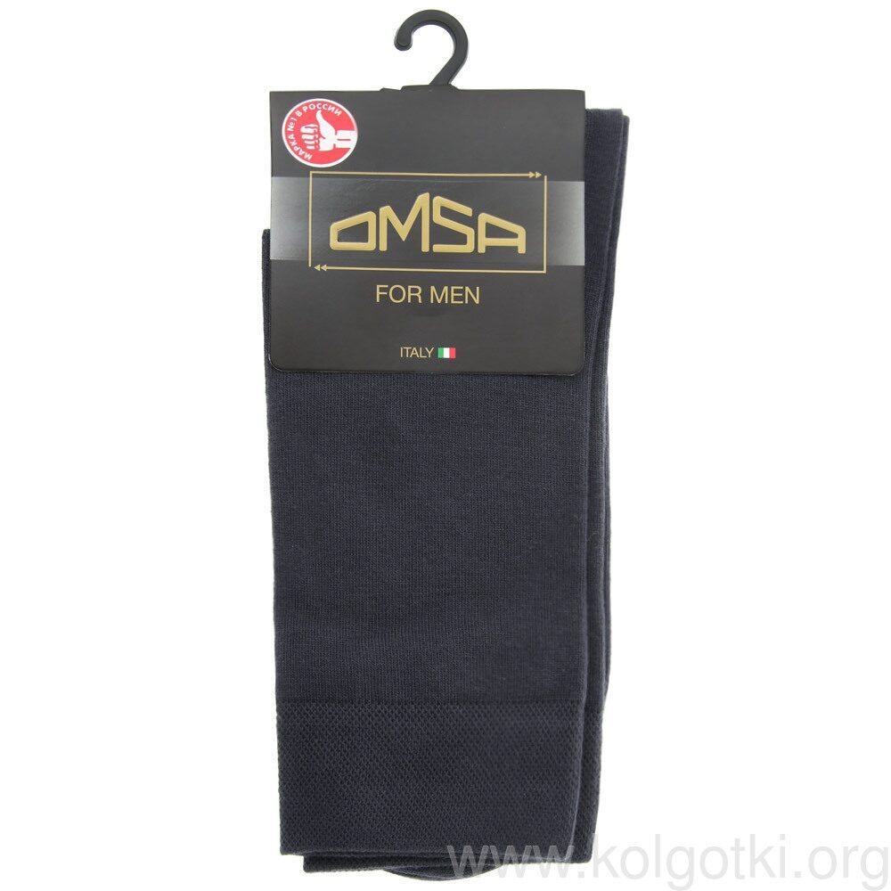 

Носки мужские Omsa синие, Синий