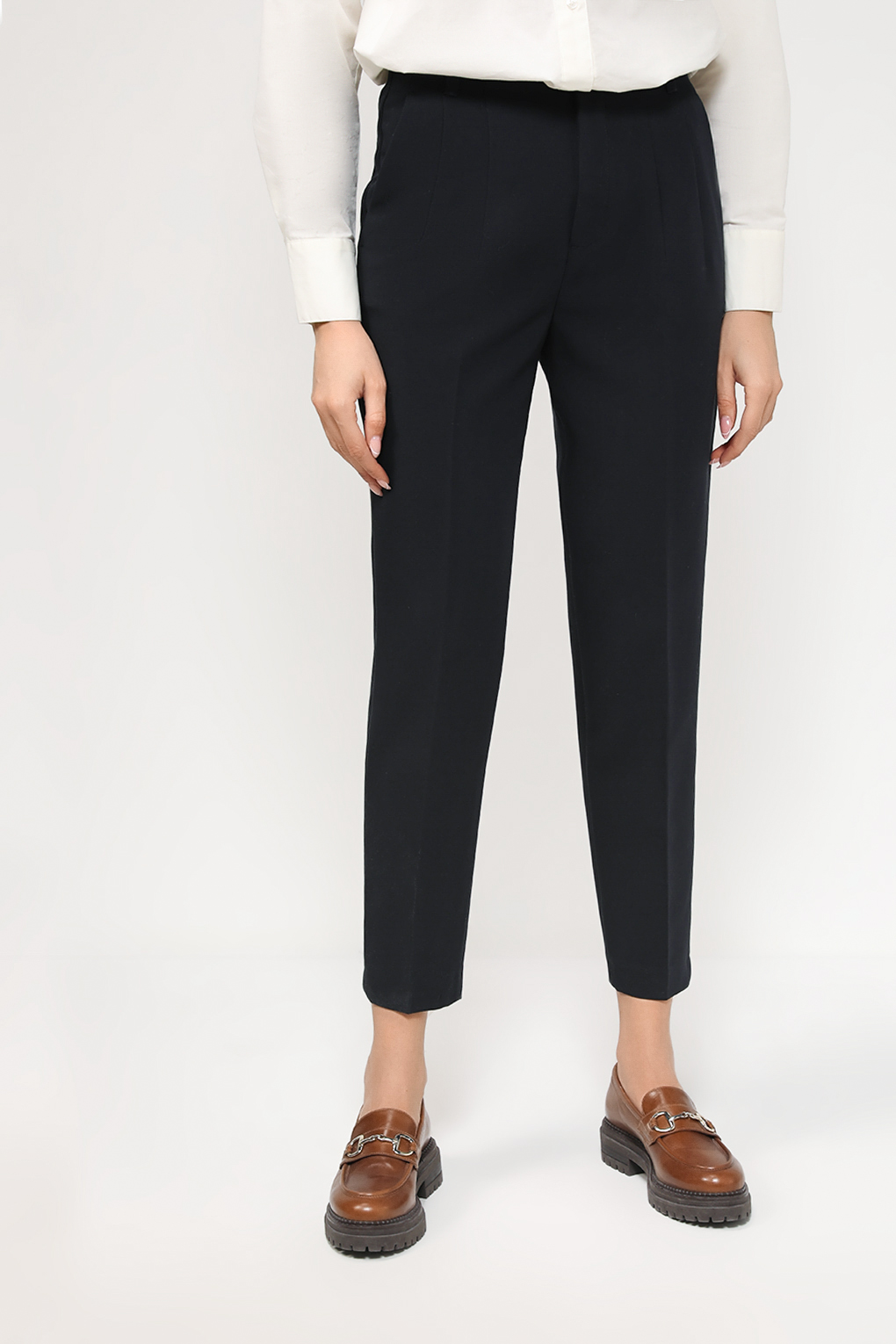 

Брюки женские Esprit Casual 083EE1B425 черные 34, Черный, 083EE1B425