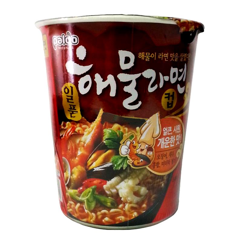 

Лапша Paldo Хемуль рамен со вкусом морепродуктов быстрого приготовления 65 г