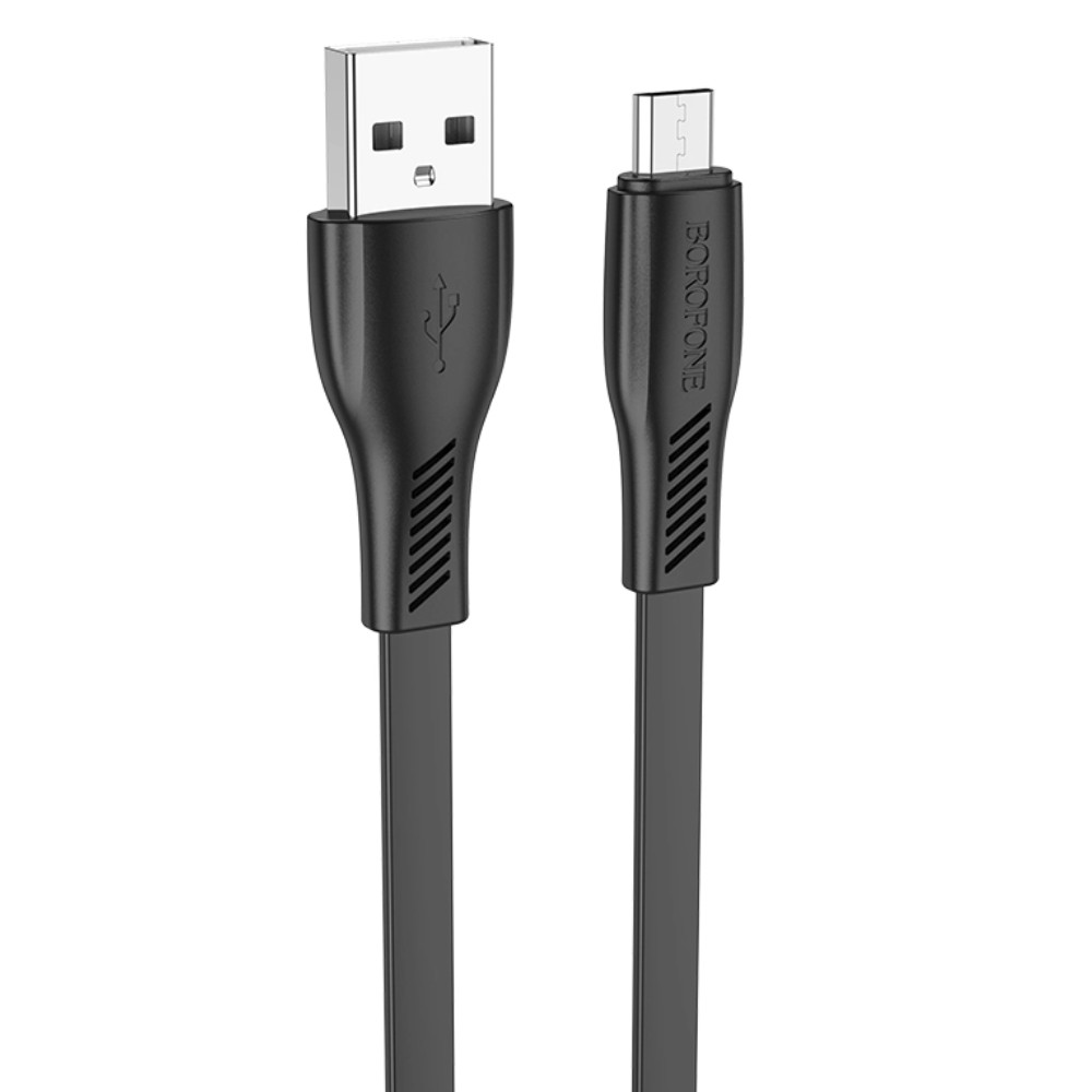 

Кабель micro usb - usb Borofone BX85m 1 м черный, BX85m