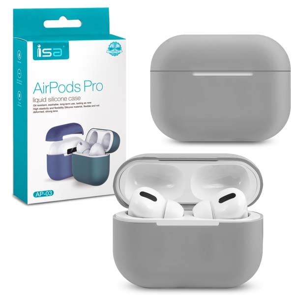 Чехол ISA Airpods Pro Silicon Case AP-03  Lilack