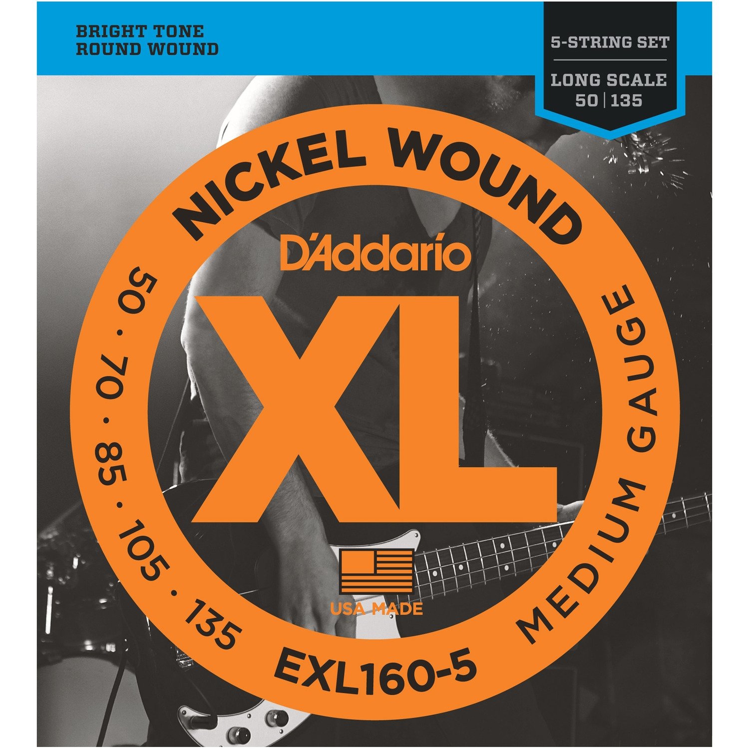 фото Струны для электрогитары daddario exl160-5 d'addario