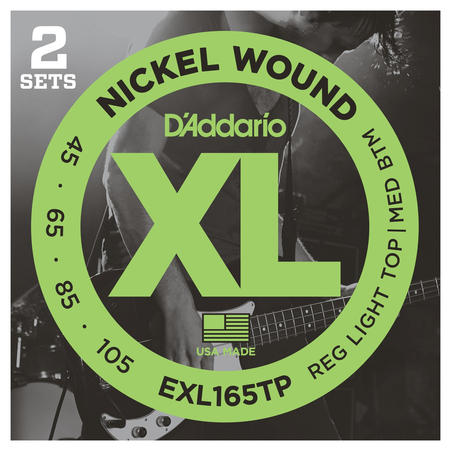 фото Струны для электрогитары daddario exl165tp d'addario