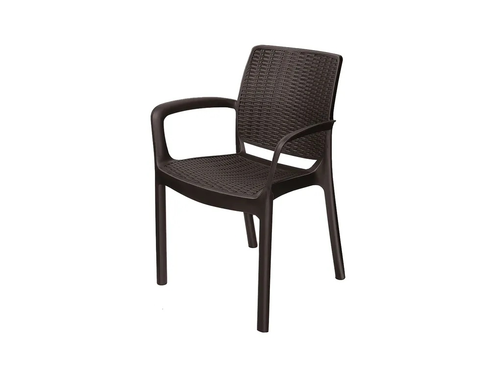 Садовый стул, Садовое кресло, ABS пластик, 59х55х82 см, 4 шт