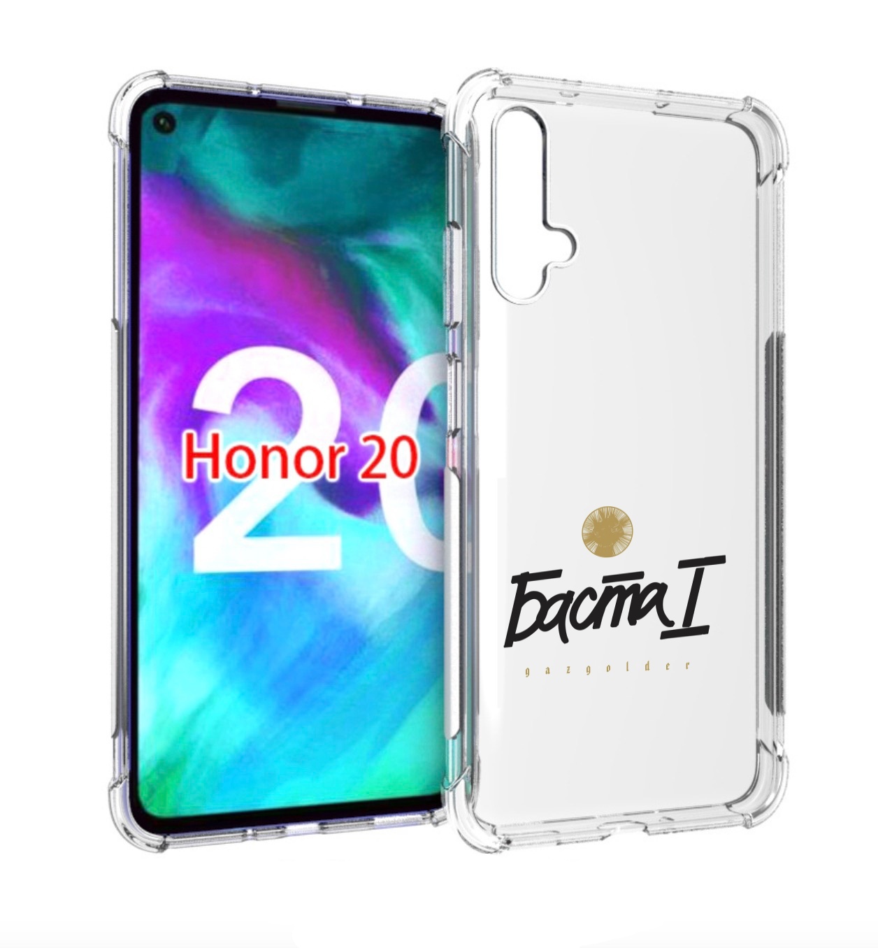 

Чехол бампер MyPads Баста 1 Баста для Honor 20, Прозрачный, Tocco