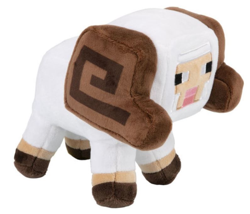 фото Мягкая игрушка minecraft earth happy explorer horned sheep, 15 см tm13327