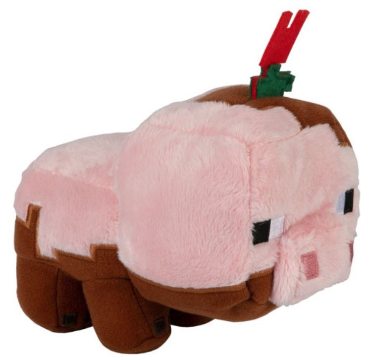 фото Мягкая игрушка minecraft earth happy explorer muddy pig, 17 см tm12906