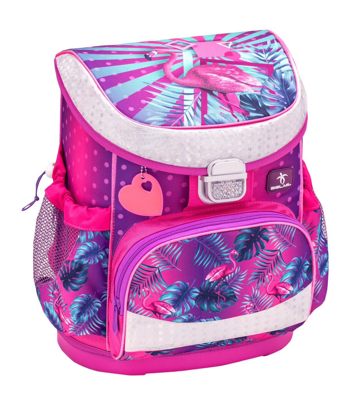 

Ранец Belmil Mini-Fit Tropical Flamingo, Фламинго, розовый