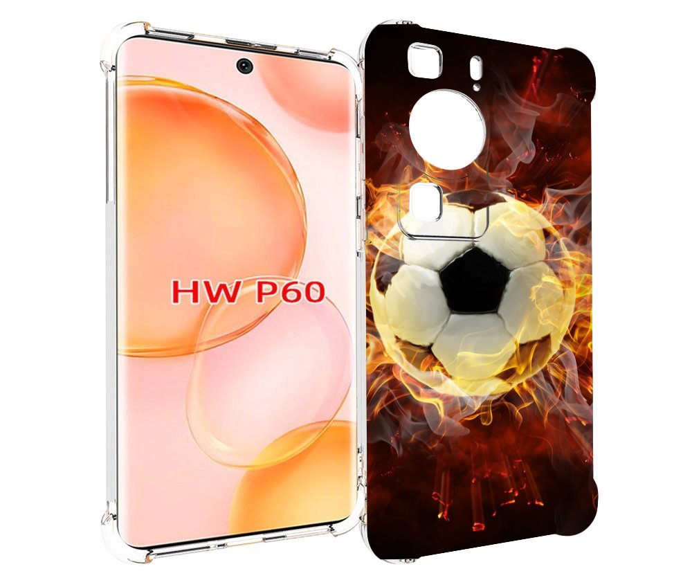

Чехол MyPads Огненный-мяч для Huawei P60, Tocco