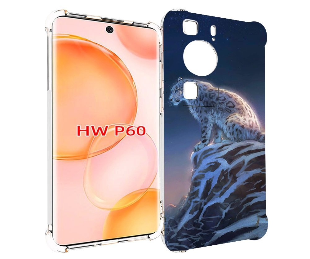 Чехол MyPads Одинокий-Барс для Huawei P60