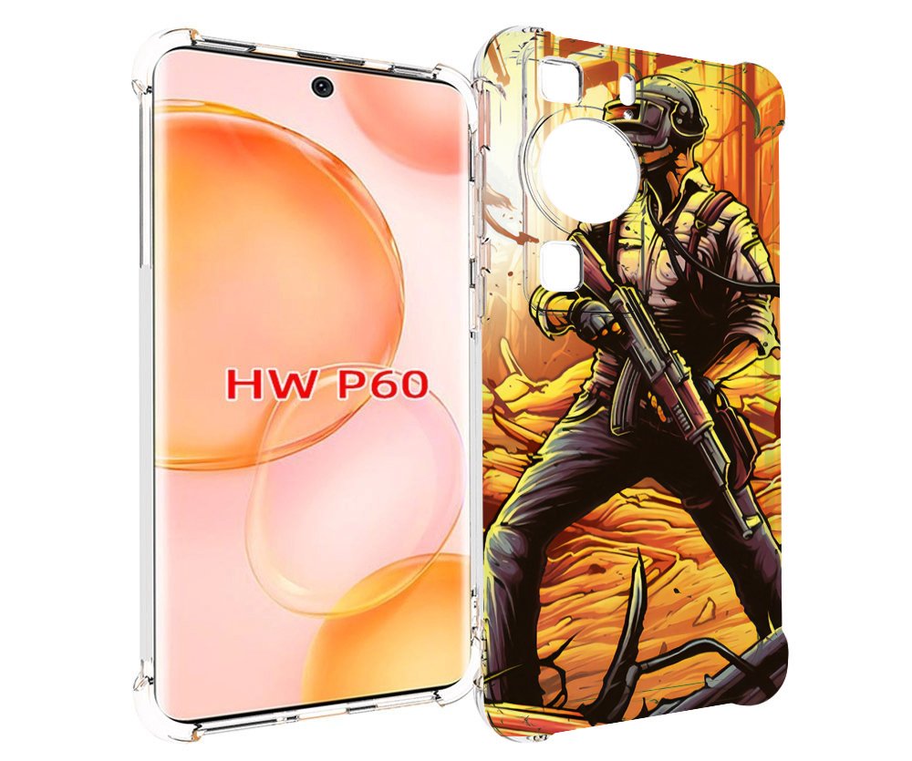 

Чехол MyPads Пабг для Huawei P60, Tocco