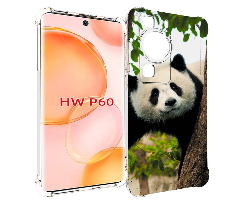 

Чехол MyPads Панда-на-дереве для Huawei P60, Tocco