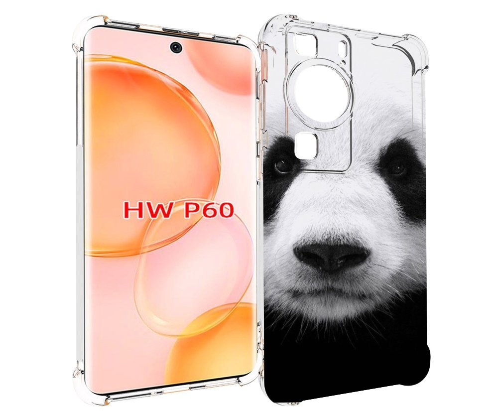 

Чехол MyPads Панда-портрет для Huawei P60, Tocco