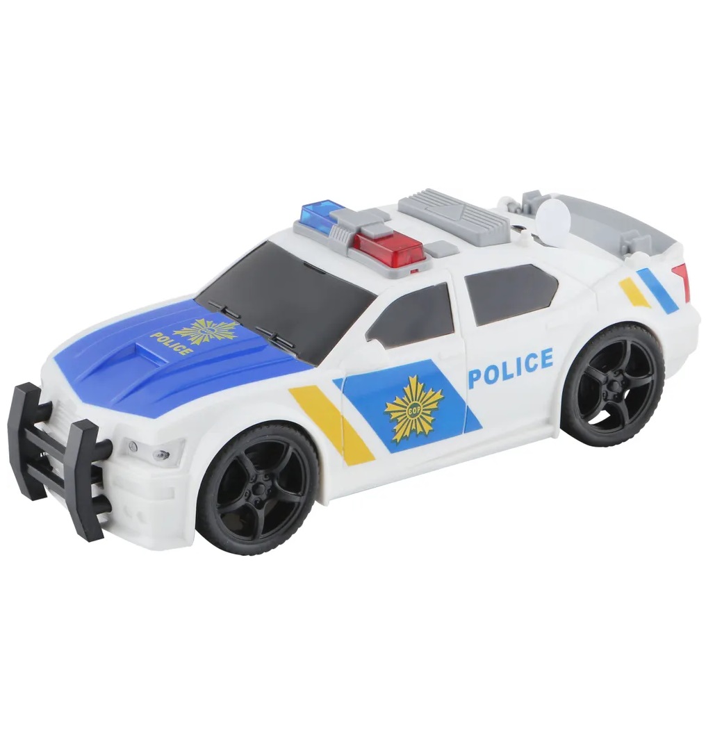 Машинка Bigga Полиция инерционная со световыми и звуковыми эффектами в ассортименте